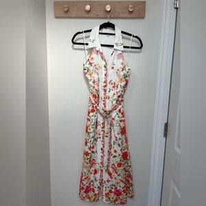 Skies Are Blue Floral Maxi Dress
